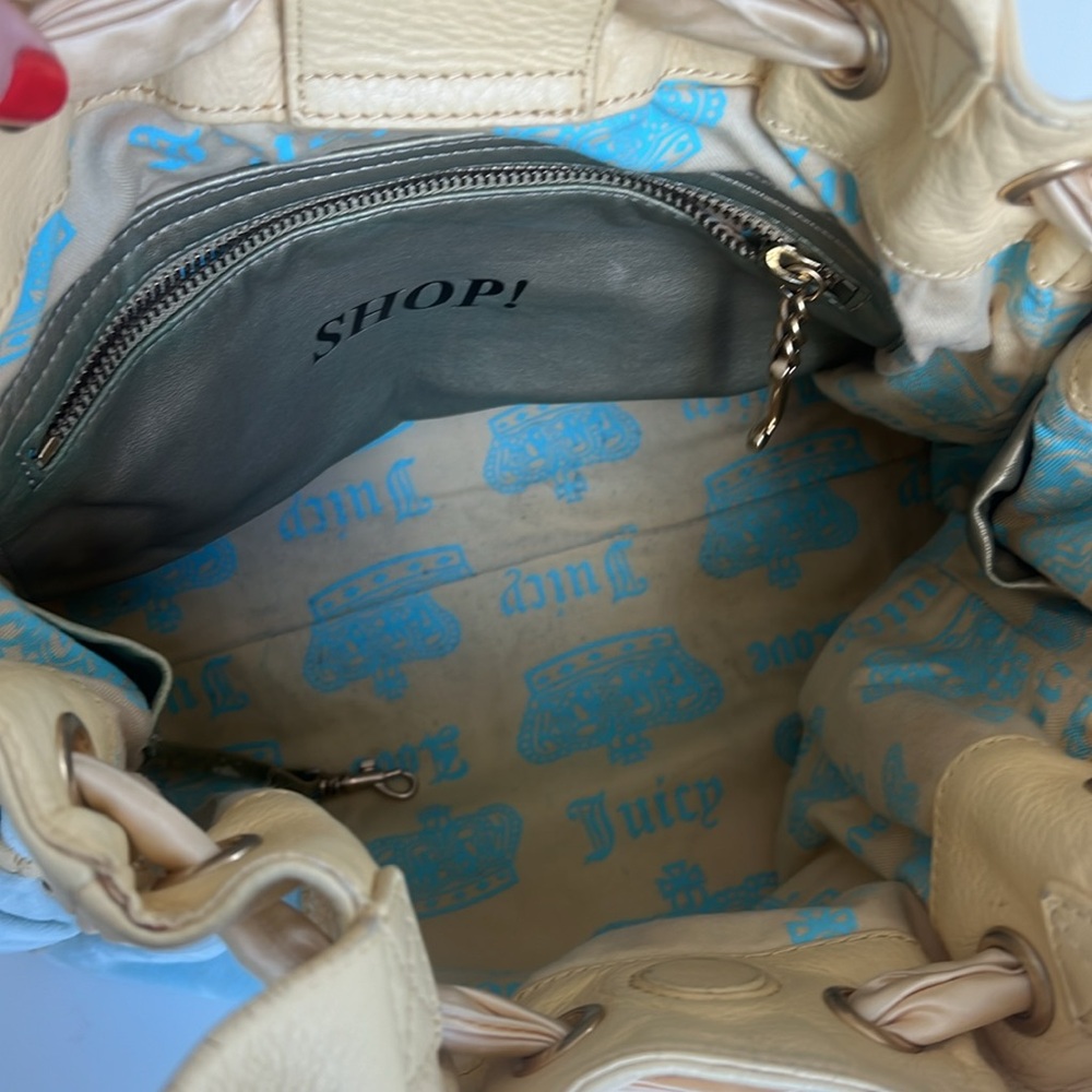 X SOLD X Juicy Couture y2k Juicy State of Mind Bag & Wallet 💛 - Picture 5 of 8